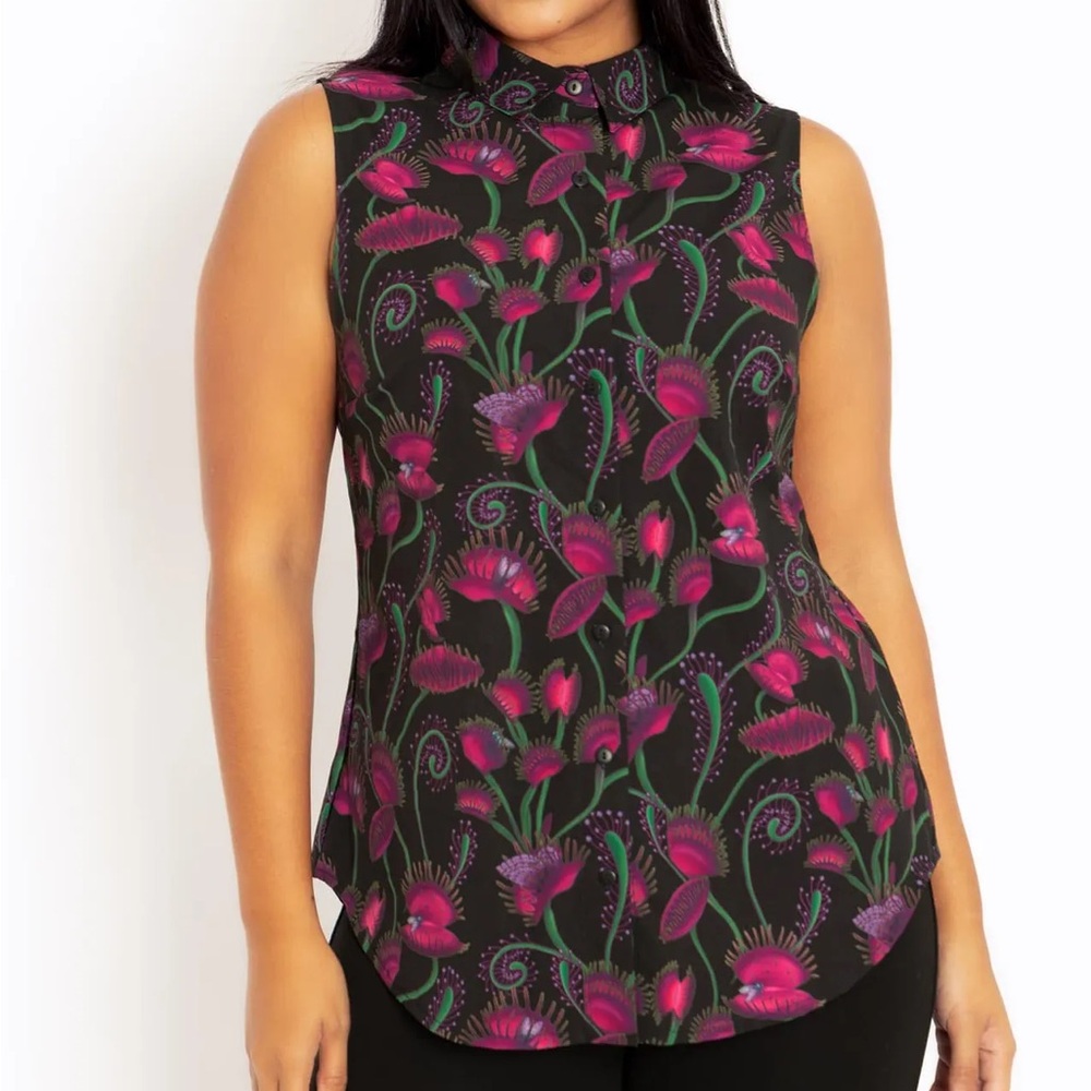 Blackmilk I Eat Flies Business Time Shirt, size L